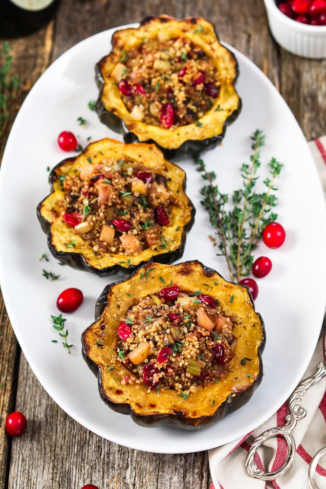 Impress Your Guests: Vegan Stuffed Acorn Squash for the Holidays
