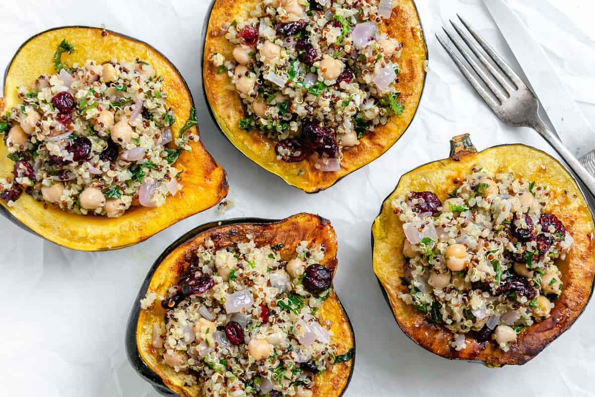Master Vegan Quinoa Stuffed Acorn Squash: A Holiday Main Course